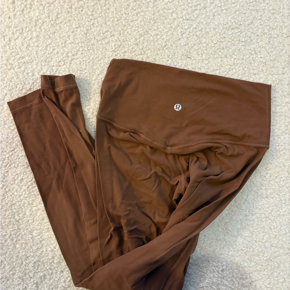 lululemon athletica Chocolate Brown Leggings